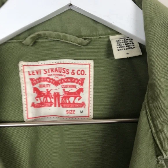 Levi’s Military Embroidered Jacket - Picture 2 of 8